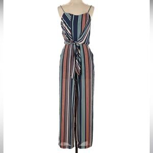 Vince Camuto Striped Multicolor Jumpsuit - S